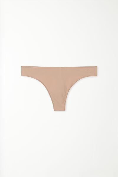 Nude Microfibre G String, , large image number 4