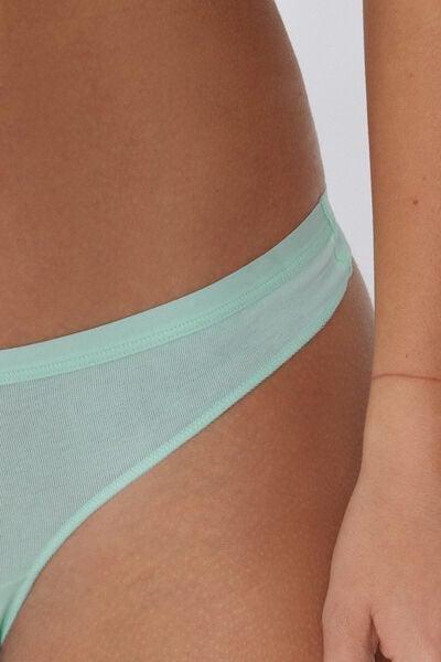 Green Low-Rise G-String, 5701_513W, large image number 3