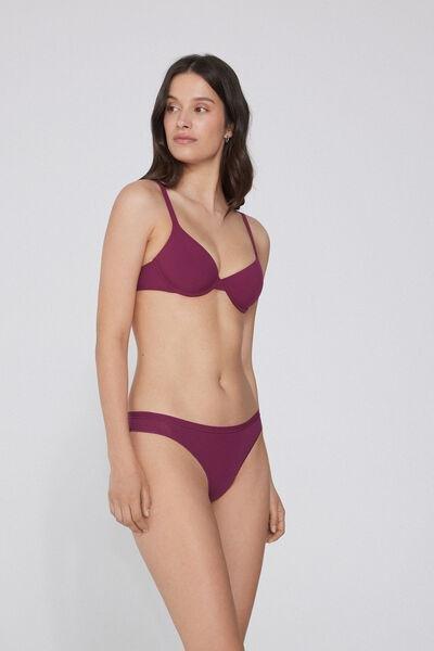 Burgundy Organic Cotton G-String, 5701_719Y, large image number 1