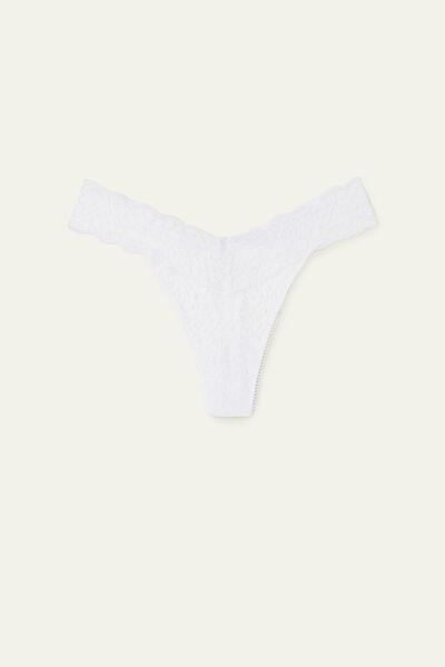 White High-Cut G-String, , large image number 4