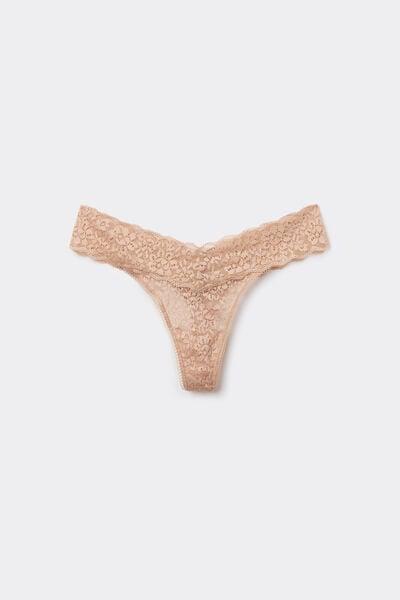 Beige High-Cut G-String, Natural Blush, large image number 6