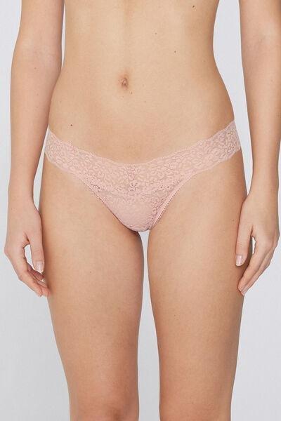 Pink High-Cut G-String, 5701_313Y, medium