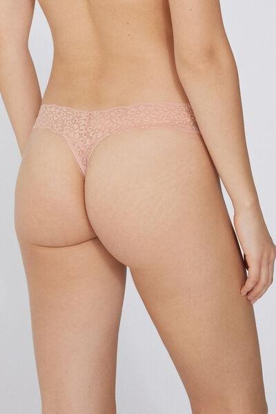 Pink High-Cut G-String, 5701_313Y, large image number 2