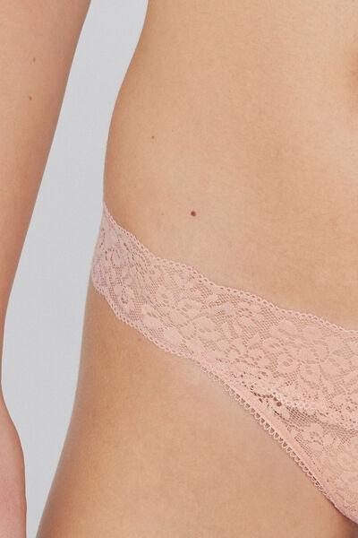 Pink High-Cut G-String, 5701_313Y, large image number 3