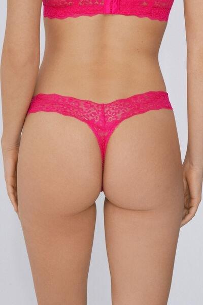 Fuchsia High-Leg G-String, 5701_545Y, large image number 1