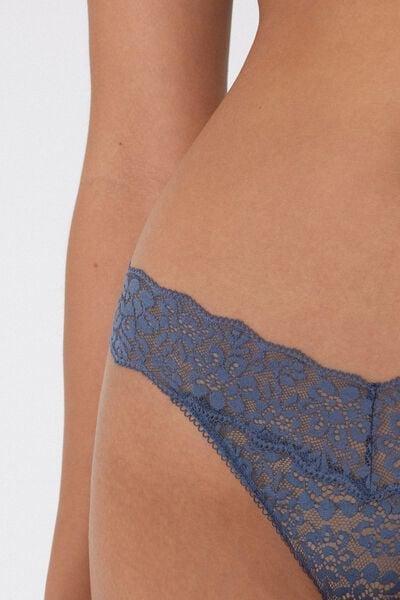 Blue High-Leg G-String, 5701_730Y, large image number 3