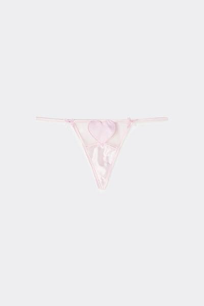 Pink Sweetheart Style String Thong, 5701_287W, large image number 4