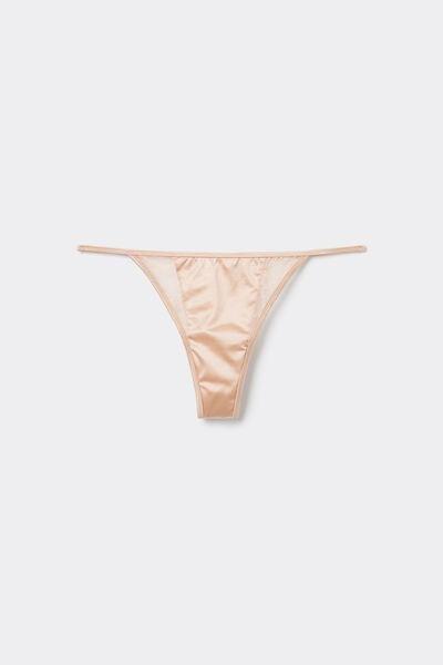 Beige Divine Nudes Thong, , large image number 3