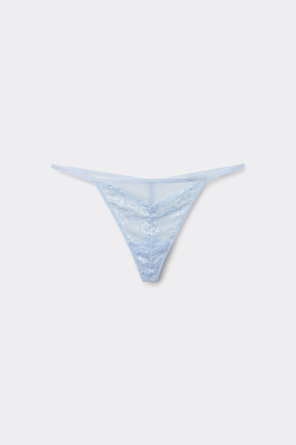 Blue Tanga Panel G-String, , large image number 6