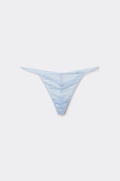 Blue Tanga Panel G-String, , large image number 8