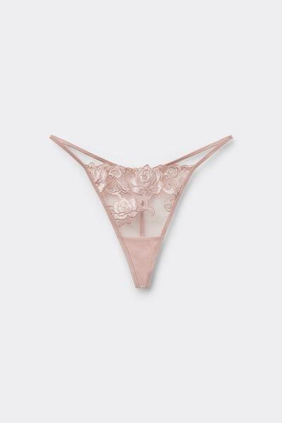 Pink Rose Wonder Tanga Panel G-String, 5701_982Y, medium