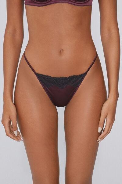 Black Secret Glow Tanga Panel G-String, 5701_158Z, medium