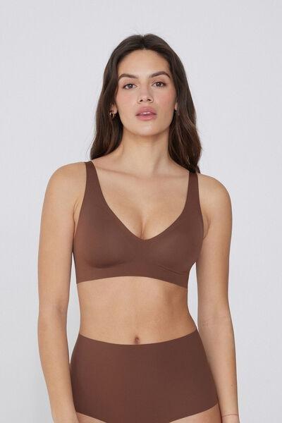 Beige Natural Lifting Triangle Bra, 5701_304Y, large image number 0
