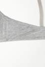 Tezenis - Grey London Non-Wired Padded Triangle Cotton Bra