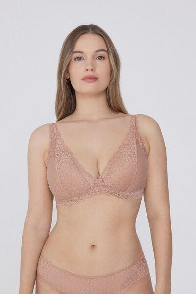 Beige Havana Triangle Bra, Natural Blush, large image number 1
