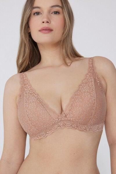 Beige Havana Triangle Bra, Natural Blush, large image number 3