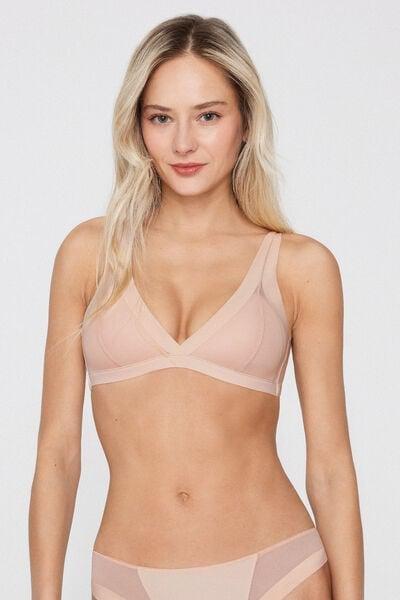 Pink Havana Essential Tulle Lightly Padded Triangle Bra, 5701_278Z, large image number 1