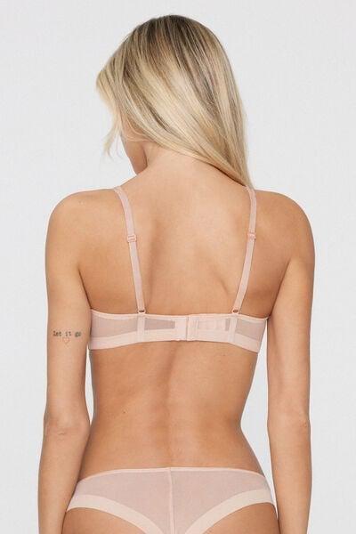 Pink Havana Essential Tulle Lightly Padded Triangle Bra, 5701_278Z, large image number 2