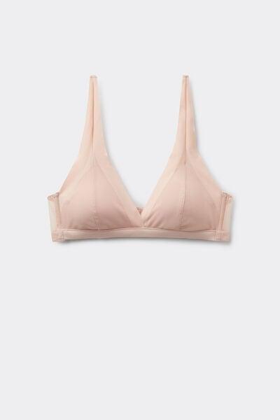 Pink Havana Essential Tulle Lightly Padded Triangle Bra, 5701_278Z, large image number 4