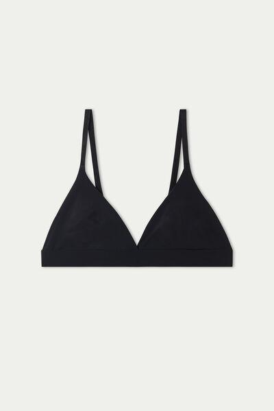 Tezenis - Black Lisbon Recycled Microfibre Triangle Bra