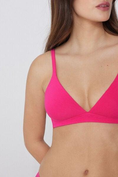 Pink Lisbon Triangle Bra, 5701_545Y, large image number 2