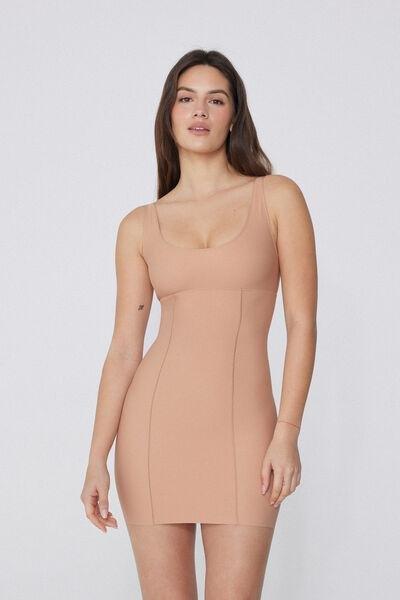 Beige Laser Cut Shaping Slip, , large image number 0