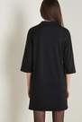 Tezenis - Black Milano Stitch Zip And Collar Dress