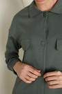Tezenis - Green Long-Sleeve Milano Stitch Shirt Dress