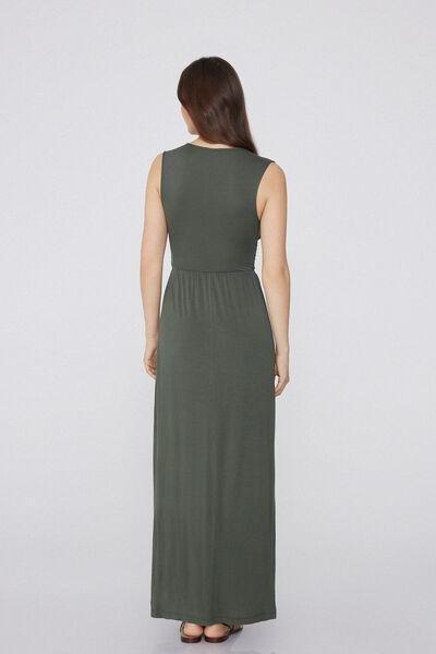 Green Long Lightweight Dress, 5701_503Y, large image number 2