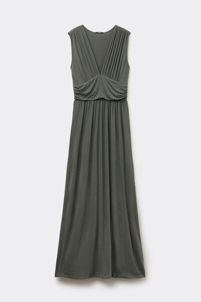 Green Long Lightweight Dress, 5701_503Y, large image number 4