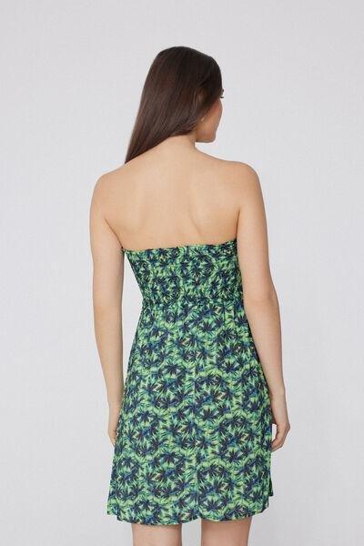 Multicolour Short Bandeau Dress, , large image number 2