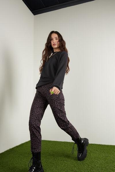 Black Basic Plain Colour Oversized Cotton Sweatshirt, Black, large image number 0