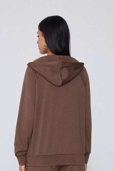 Brown Long Sleeve Jacket, 5701_163Z, large image number 2