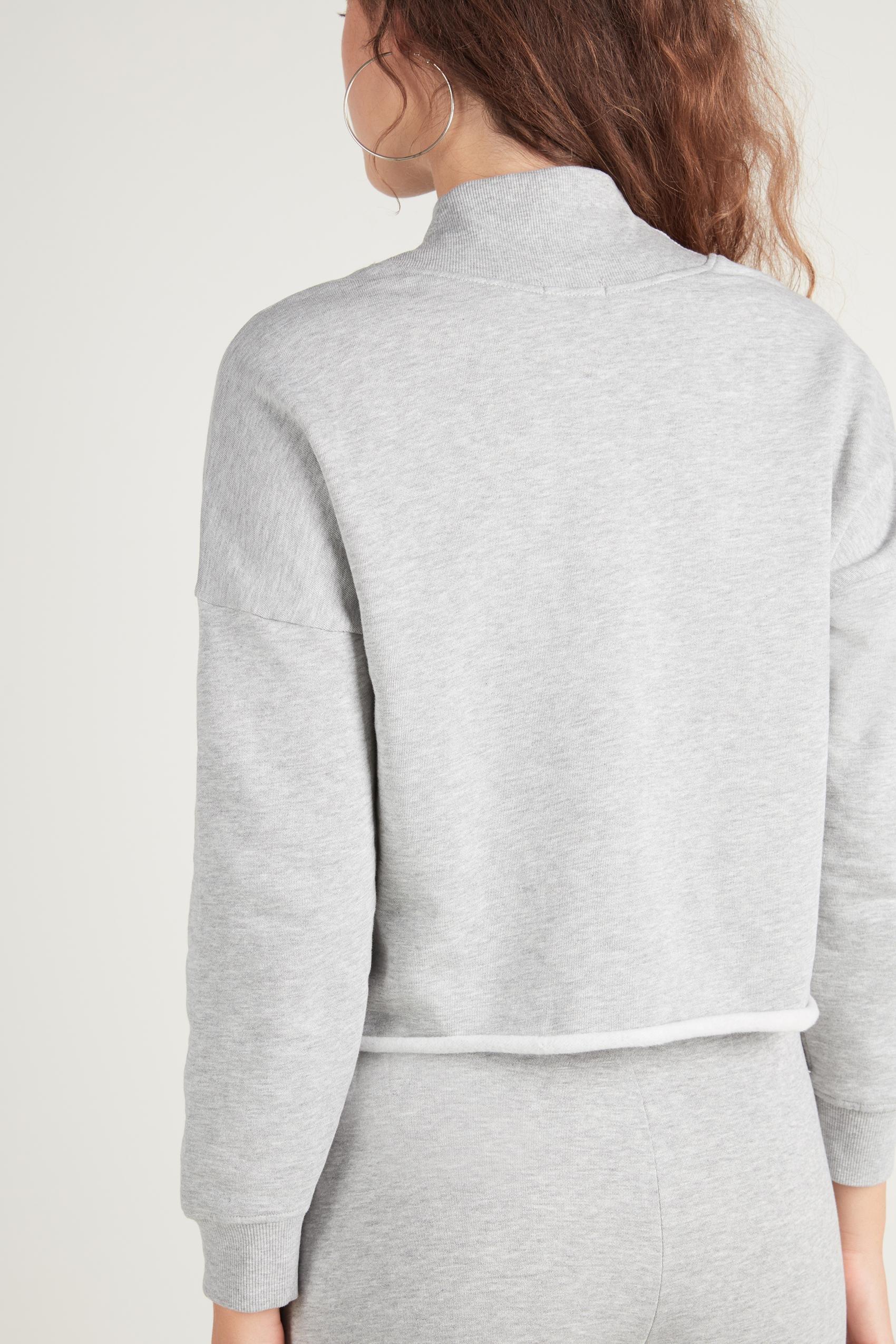 Grey Long Sleeve Jumper, , large image number 1