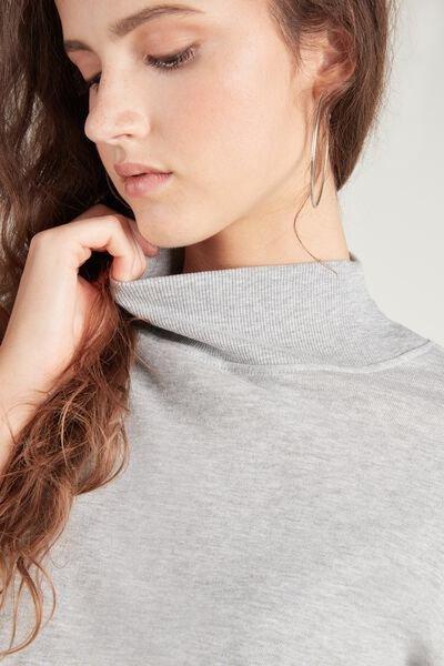 Grey Long Sleeve Jumper, , large image number 2