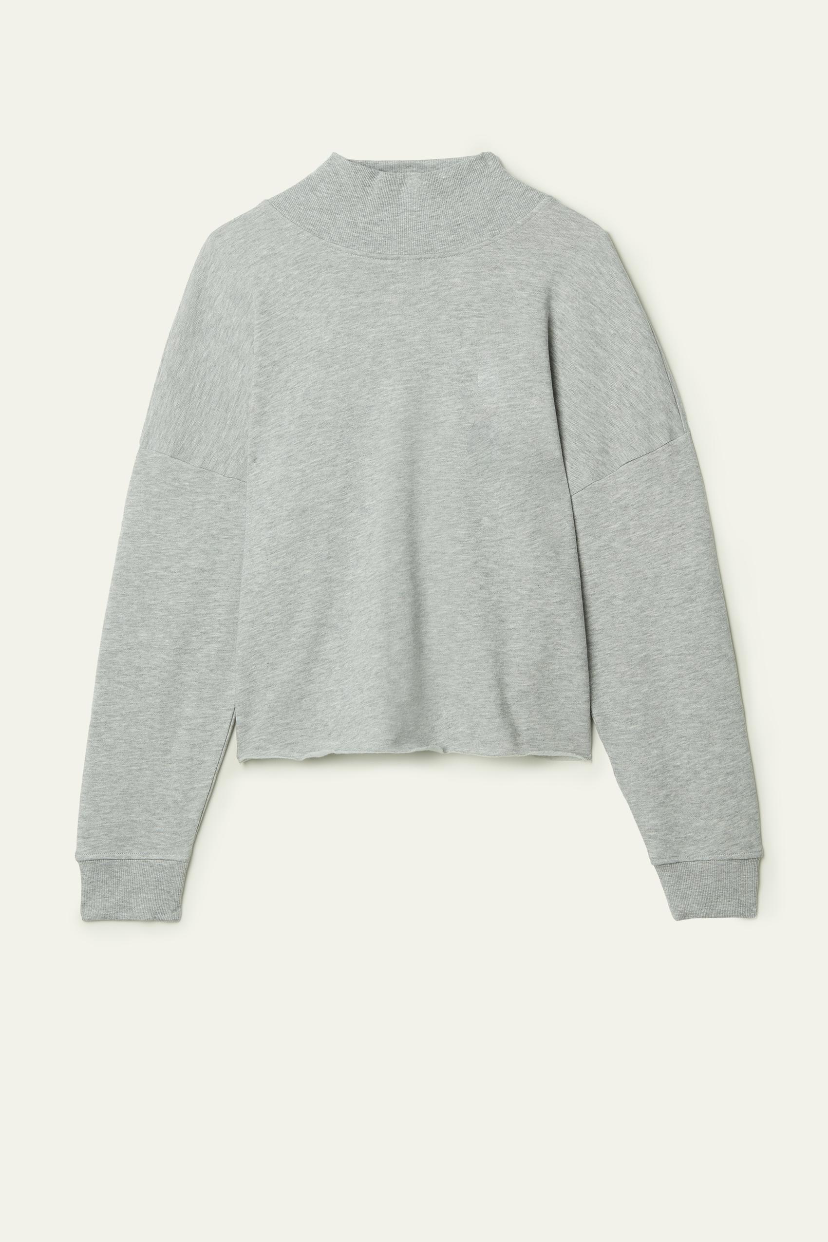 Grey Long Sleeve Jumper, , large image number 3