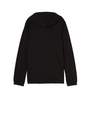 Tezenis - Black Zip And Drawstring Hooded Sweatshirt