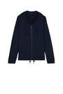 Tezenis - Absolute Blue Hooded Sweatshirt With Zip And Drawstring, Women