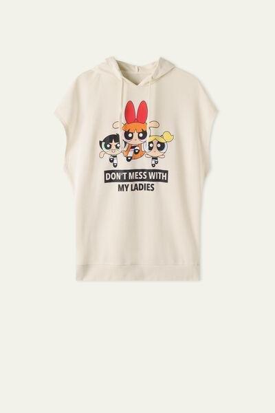 Nude Powerpuff Girls Sleeveless Hooded Sweatshirt, , large image number 4