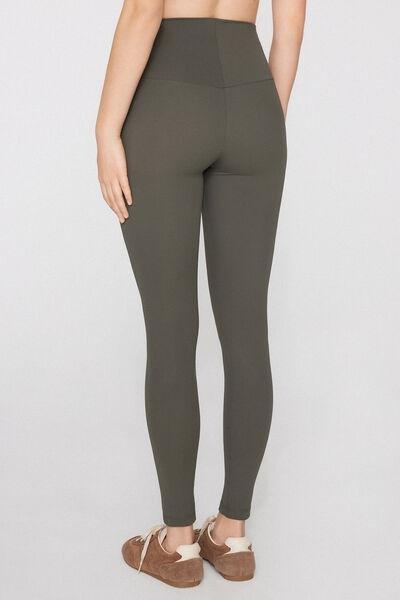 Green Camo Shaping Leggings, 5701_226Z, large image number 2