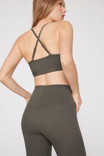 Green Camo Shaping Leggings, 5701_226Z, large image number 3