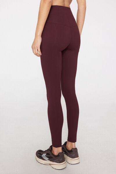 Brown Shaping High-Waisted Leggings, 5701_581Z, medium