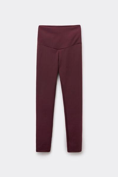 Brown Shaping High-Waisted Leggings, 5701_581Z, large image number 4
