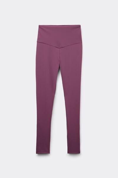 Violet High-Waisted Shaping Leggings, , large image number 4