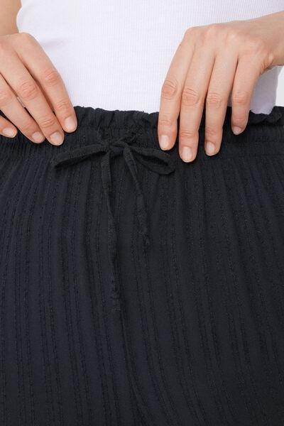 Black Palazzo Trousers, , large image number 3