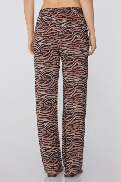 Multicolour Straight-Cut Trousers, , large image number 2