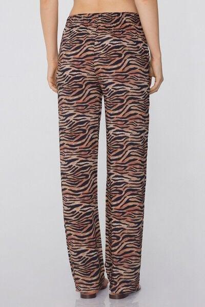 Multicolour Straight-Cut Trousers, , large image number 2