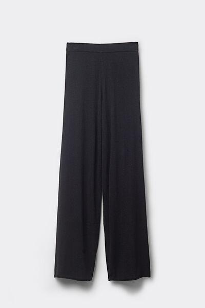 Black Flared Pants, Black, large image number 4