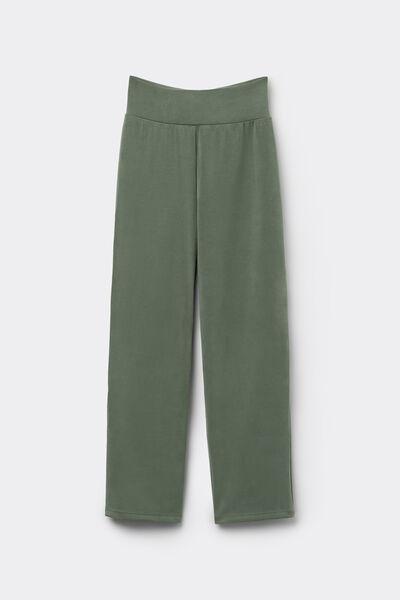 Green Palazzo Trousers, , large image number 4