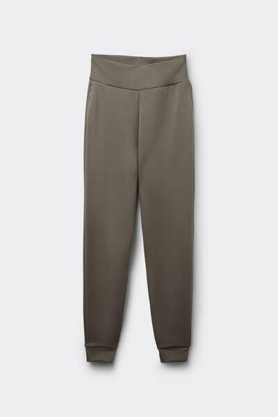 Green Soft Touch Cuffed Ankle Joggers, 5701_229Z, large image number 3